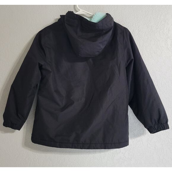 Swiss Tech Girls 7/8 Black Winter 4-in-1 Coat - Picture 3 of 6